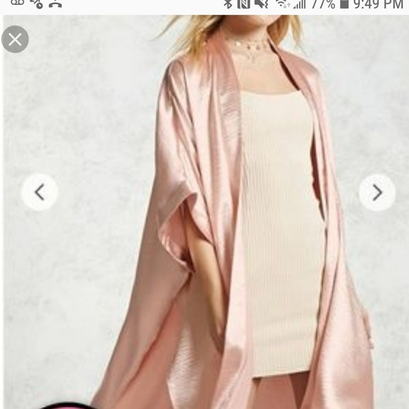 Long rose duster - Picture 2 of 4